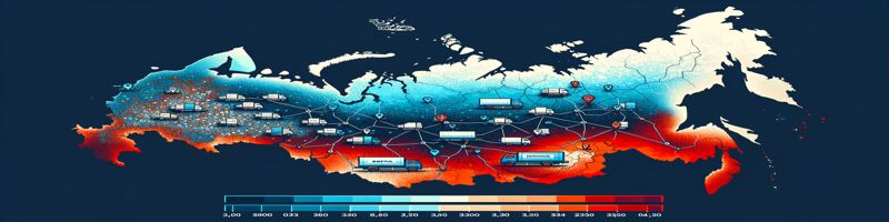 География доставки и охват регионов